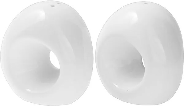 Набор для специй Kunstwerk A5665 2 предмета (фарфор) белый