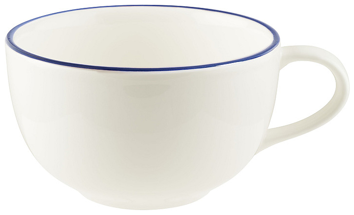 Чашка чайная Bonna Линеа Синий Гурмэ 78004 d 110 мм h 68 мм