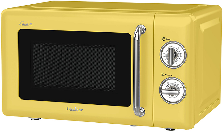 Микроволновая печь - СВЧ TESLER Elizabeth MM-2045 YELLOW 20 л, желтый