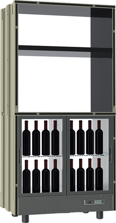 Винный модуль Expo PC-VAR23 цвета RAL100, V1, V2