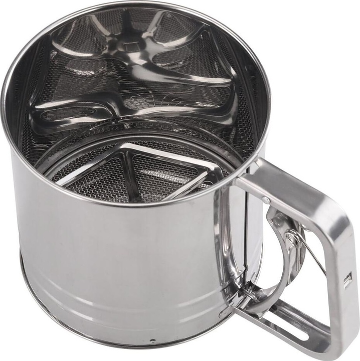 Сито-кружка P.L. Proff Cuisine FSHP-03 (HONRI) d=12,2 см h=12,4 см (нерж. сталь) с механизмом