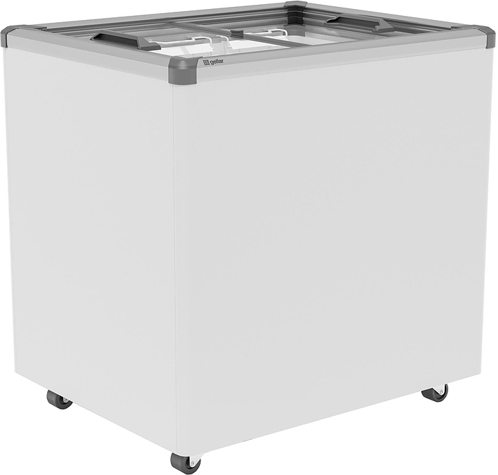Ларь морозильный Frostor GELLAR FG 250 C V25 (алюминий) серый (R290) (распродажа)