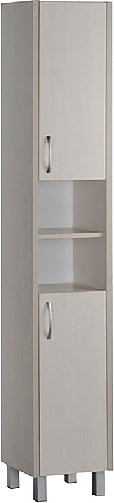 Шкаф-пенал Aquanet Донна 35 белый дуб