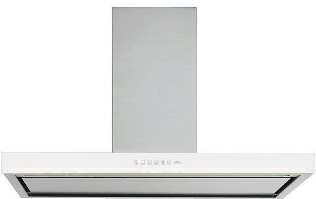 Кухонная вытяжка Falmec BLADE 90 IX (800) STEC белое стекло