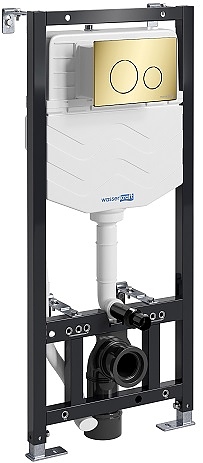 Система инсталляции для подвесного унитаза Wasserkraft Aller 10TLT.010.ME.PG02