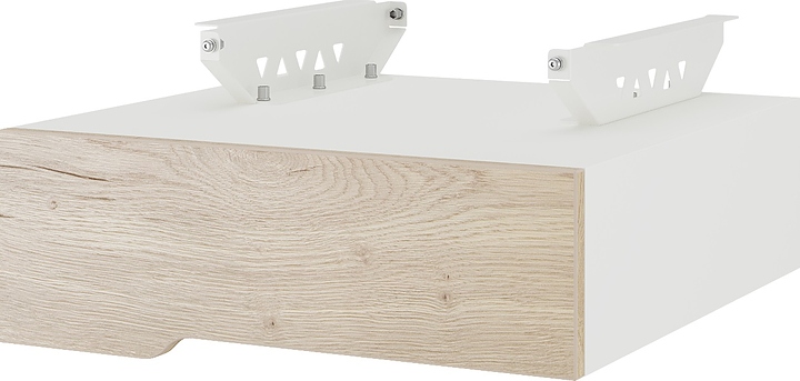 Тумба подвесная КОБОР T-1 white/natural