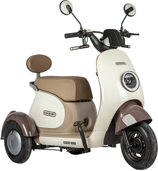 Трицикл Rutrike Gelbert Ogma белый