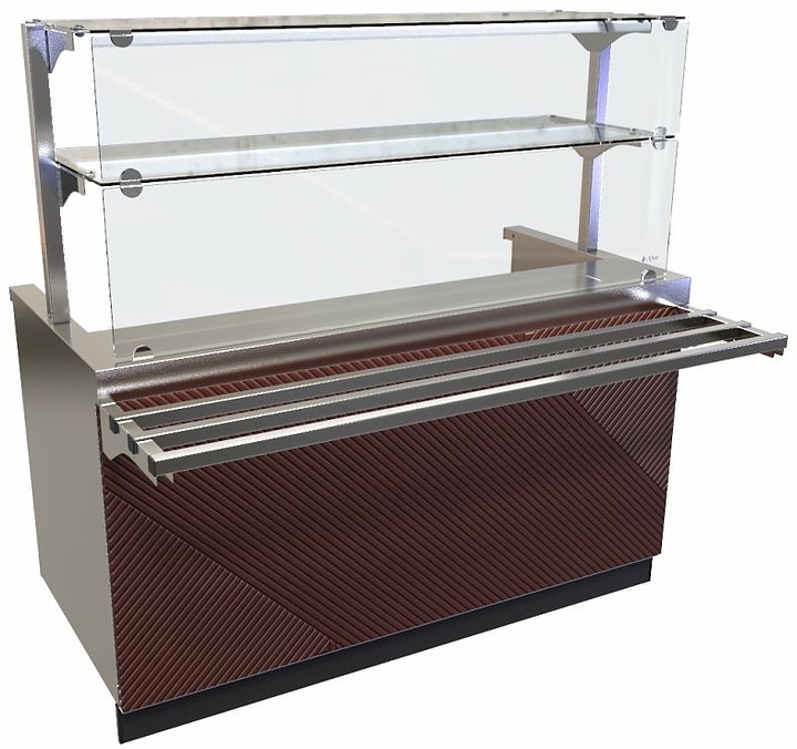 Прилавок-мармит Abat ПМЭС-70Е-03 для первых блюд оригами