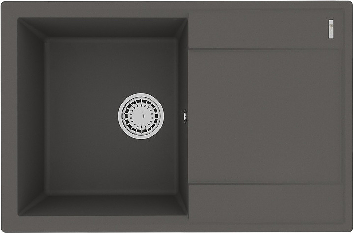 Мойка кухонная LEMARK Imandra 760 серый шелк