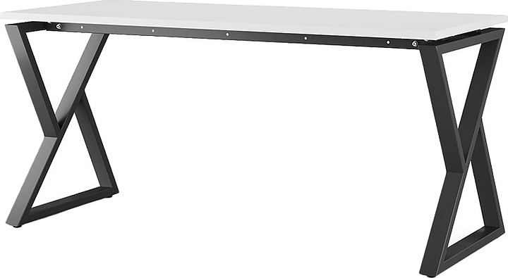 Стол офисный КОБОР W-100/60 black/premium