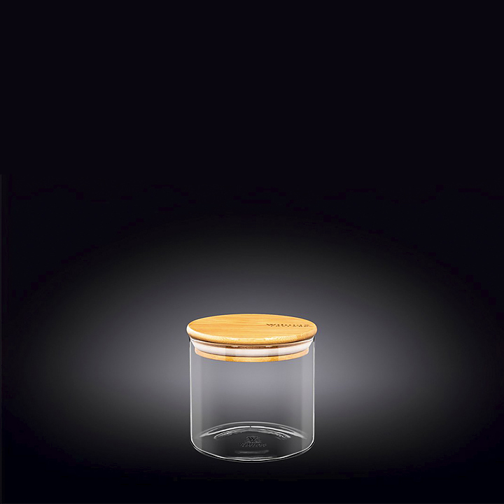 Банка с крышкой Wilmax WL-888502/A