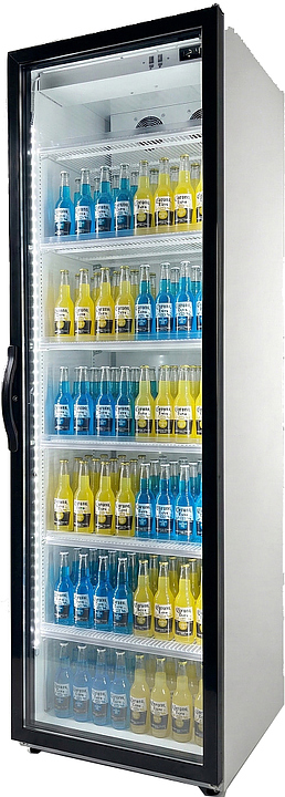 Шкаф холодильный Frigoglass Super 8 FFD (бел.корп.,бел.каб.,перенав.,2Led,6пол.,6ЦД,зам.с ПДУ)