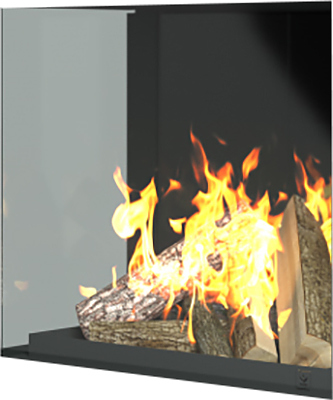 Стекло антибликовое Karma для камина NOBLESSE 90 LF