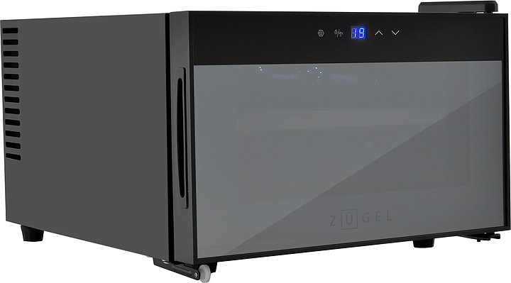 Винный шкаф Zugel ZTWF81B черный
