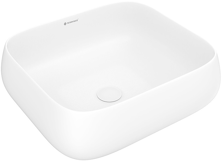 Раковина чаша Terminus Сицилия 01RN44x39x15W белый