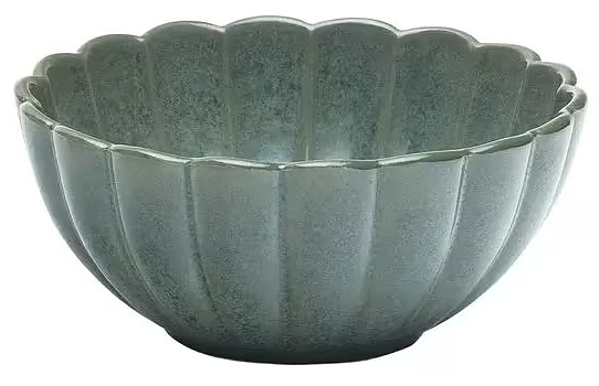 Миска Oxford FLORA HORTENCIA 152495 500 мл d 15 см серо-зеленый