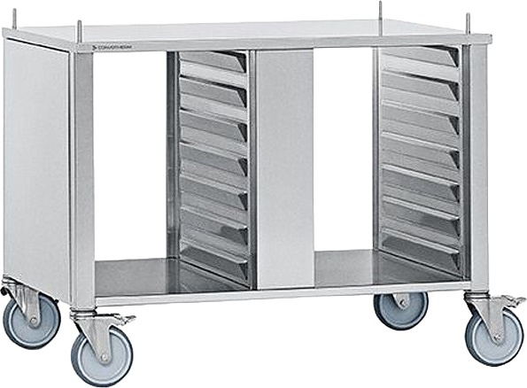 Подставка под пароконвектомат Convotherm 3251506 Maxx Pro 6.10 / 10.10 (2х7 уровней GN1/1) закрытая c 2 сторон на колесах