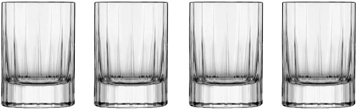 Набор стопок для крепких напитков Luigi Bormioli A06794G11021990 Bach 70 мл, 4 шт, хрусталь