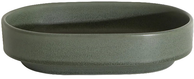 Тарелка Loveramics Er-go! Tapas Oval Bowl (L) D114-07BDG 19 см, темно-зеленый (Matte Dark Green)