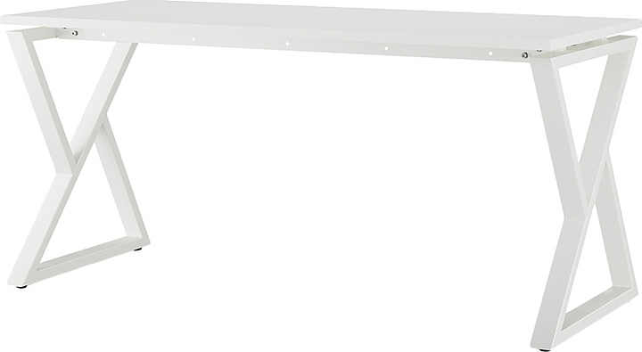 Стол офисный КОБОР W-180/60 white/premium