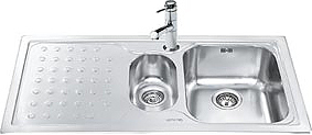 Кухонная мойка SMEG LV100S-3