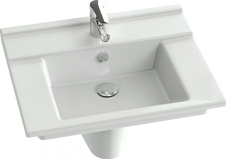 Раковина-столешница Jacob Delafon STRUKTURA EXI112-00 60х48 см, керамика