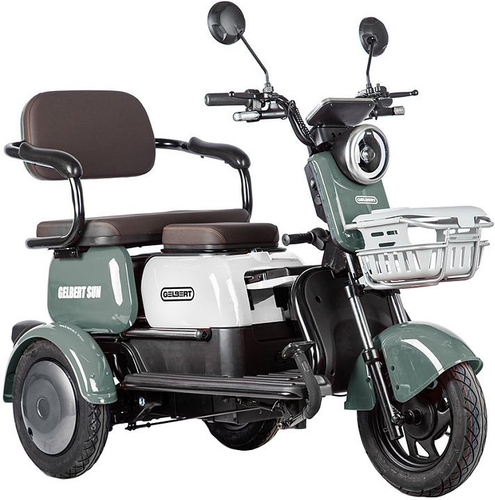 Трицикл Rutrike Gelbert Sun зелено-белый