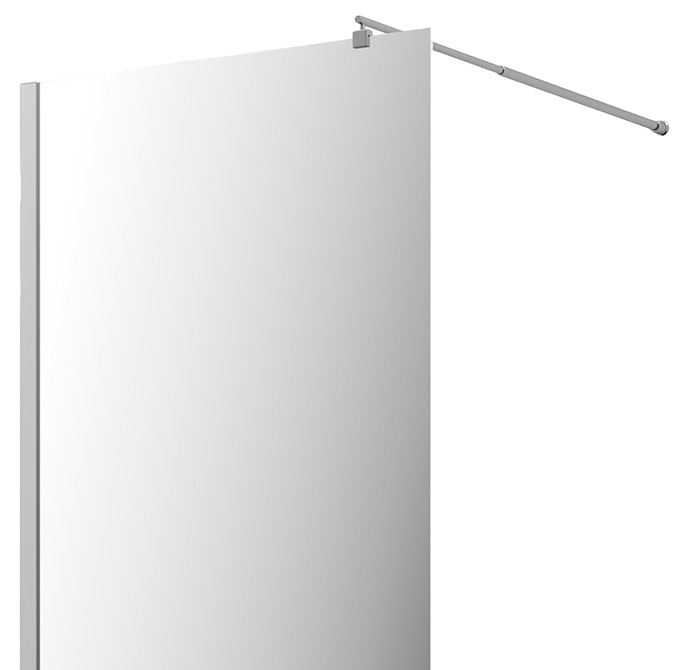 Душевое ограждение Wasserkraft Rur 30W46-MR 2000х1100 мм серебристый