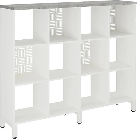 Стеллажная система КОБОР SQ-3Х4 white/chicago