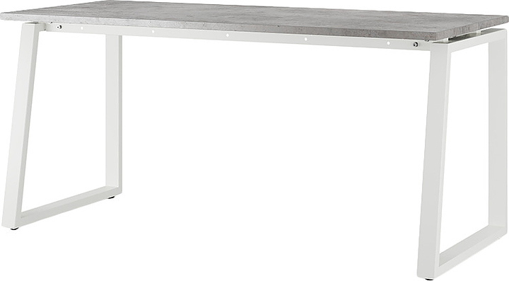 Стол компьютерный КОБОР KTS1-140/70 white/chicago