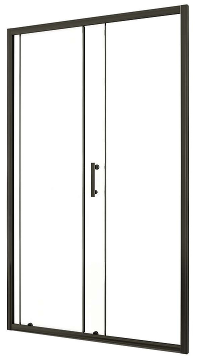 Душевая дверь Taliente TA-120-1CB 120х195 см матовый черный