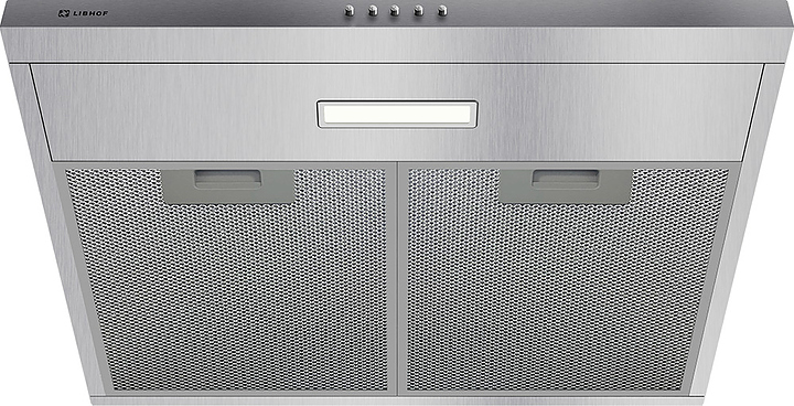 Вытяжка кухонная Libhof LF-2360 silver серебристая