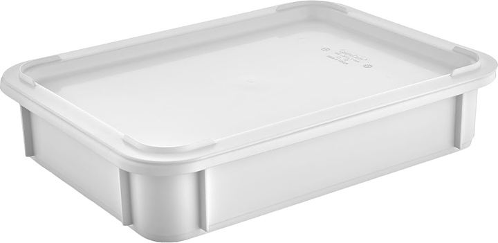 Контейнер для теста Gastroplast 77153 60х40 см h=7,5 см (полипропилен) белый