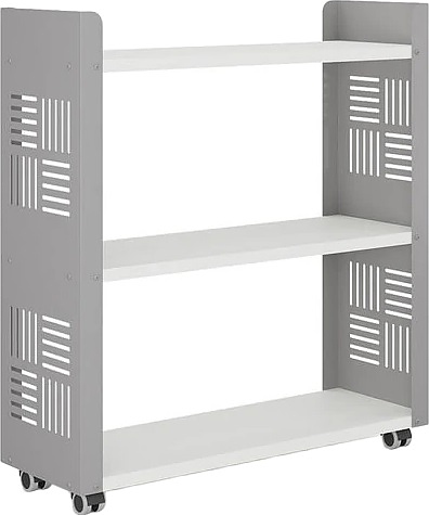 Стеллаж мобильный КОБОР SM3-90/30 aluminum/premium