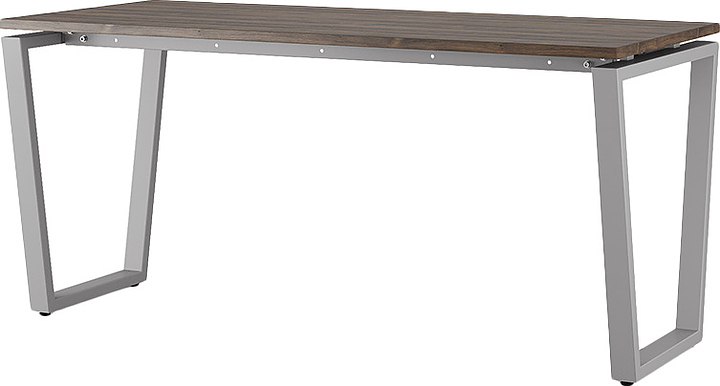 Стол офисный КОБОР OTR-160/80 aluminum/charlston