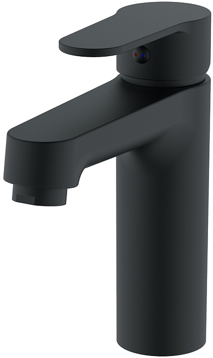 Смеситель для раковины ORANGE OneLife P07-021b черный