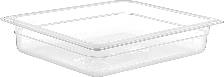 Гастроемкость Gastroplast GNPP-1265 GN 1/2-65 (325х265х65) 3 л полипропилен прозрачная