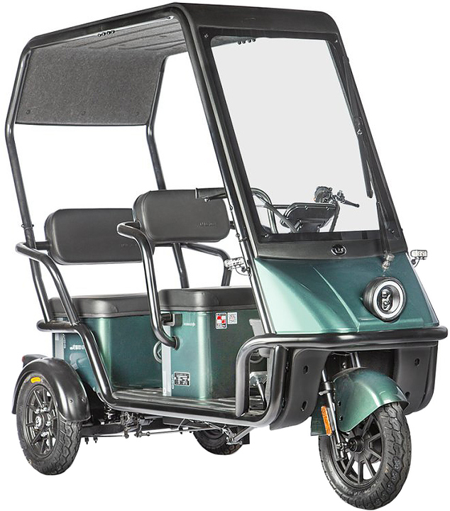 Трицикл WANSHIDA NIPLA 500 черно-зеленый