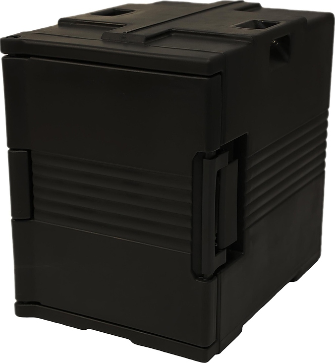 Термоконтейнер с фронтальной загрузкой Tribeca 465x610х630 мм (полиэтилен) черный