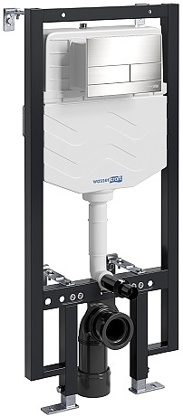 Система инсталляции для подвесного унитаза Wasserkraft Vils 56TLT.010.ME.BN04
