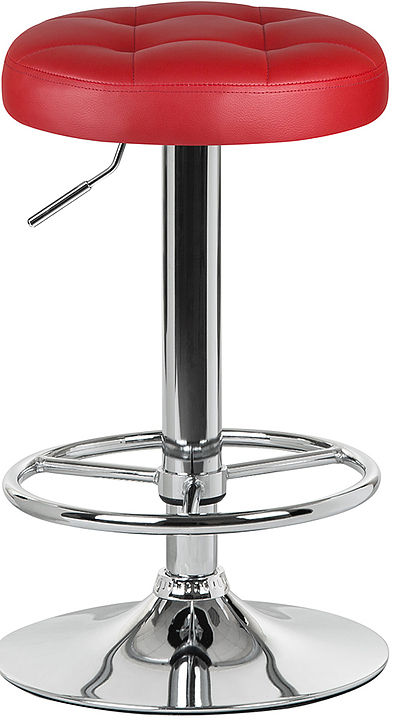 Табурет барный DOBRIN 5008-LM BRUNO (бордовый)