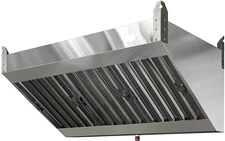 Зонт вытяжной пристенный Мебель Фронт ЗВН 01 (1300х700х400 мм)