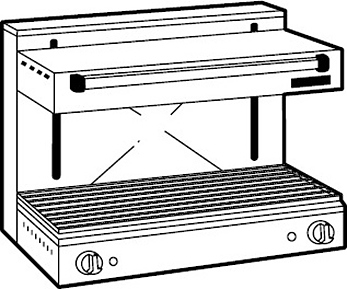 Гриль-саламандер Giorik SRE1410