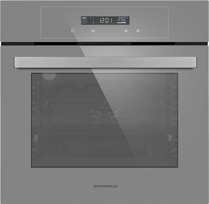 Духовой шкаф Maunfeld AEOD6063G2 серый / стекло