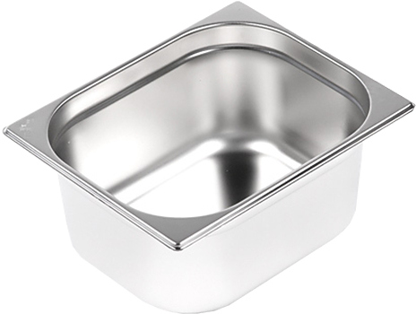 Гастроемкость Luxstahl 1/6х8'' GN 1/6-200 (176х164х200) нерж. сталь