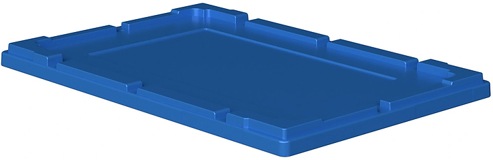Крышка iPlast L-64 голубая