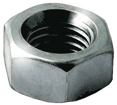 Гайка стальная Россия ст кп 5 М16 (0,038 кг/шт) 1 кг вес DIN934 (5915/5927)