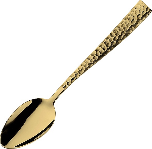 Ложка десертная Pintinox Palace Martellato 1TG00004 L=18,2 см (нерж. сталь) золотистая