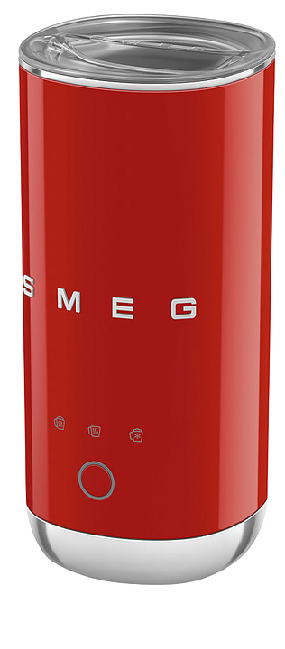 Вспениватель молока SMEG MFF02RDEU 500 Вт 180 мл красный, глянцевый