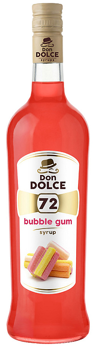 Сироп Don Dolce 77830 Баббл Гам 1 л (бутылка стекло)